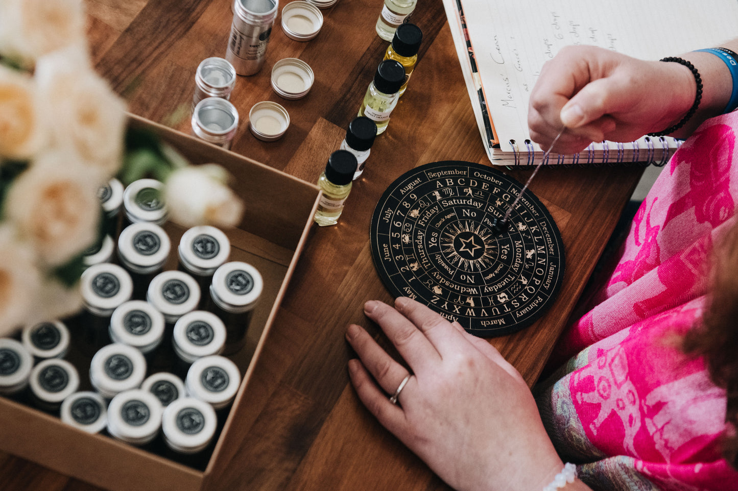 Using dowsing to fine tune formulation